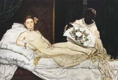 Jean Auguste Dominique Ingres Edouard Manet Olympia (mk04)